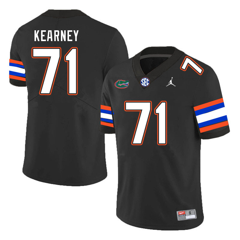 Men #71 Roderick Kearney Florida Gators College Football Jerseys Stitched Sale-Black - Click Image to Close
